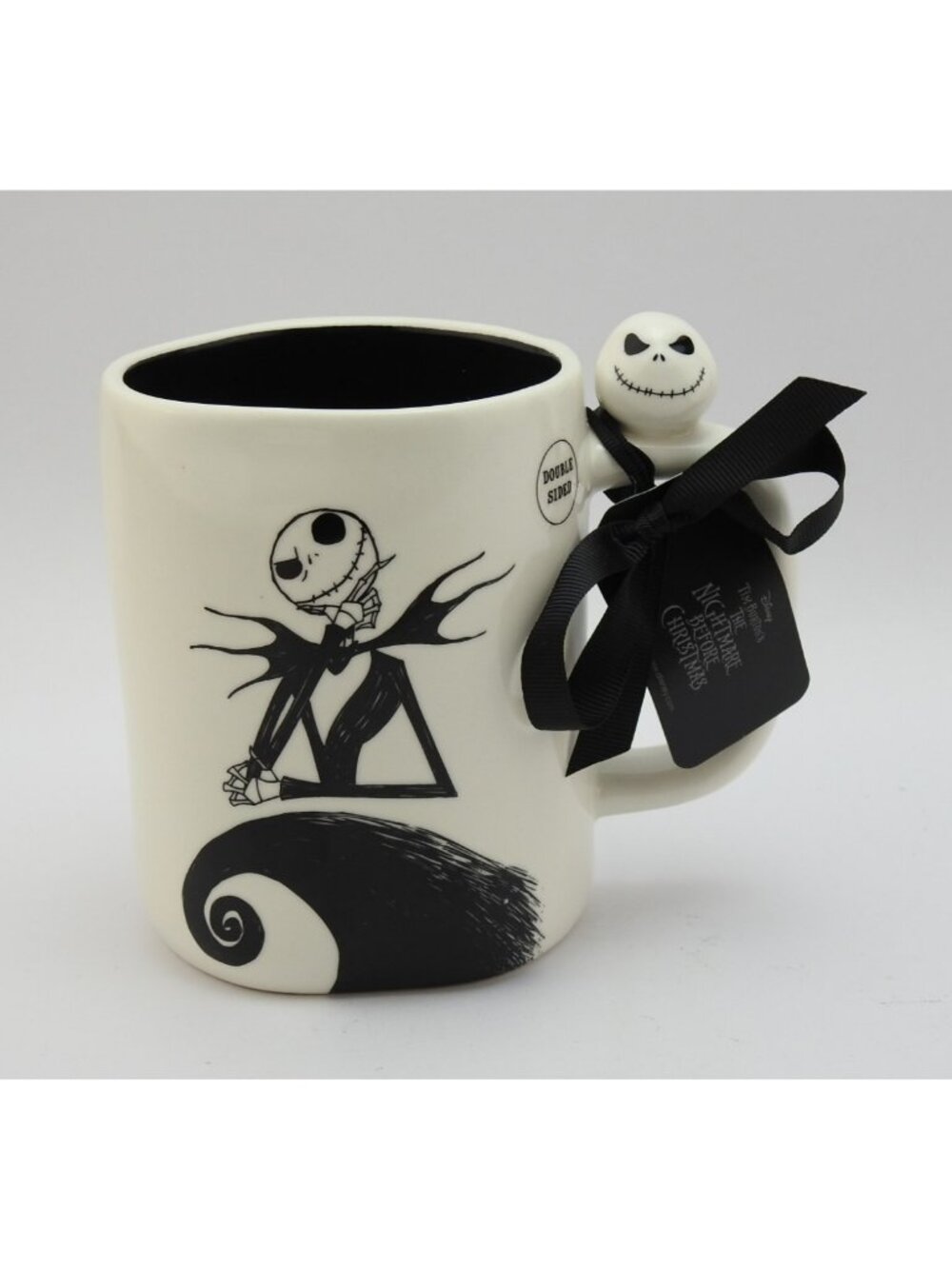 Rae Dunn Nightmare Before Christmas King Jack Mug 3D Handle Disney NWT